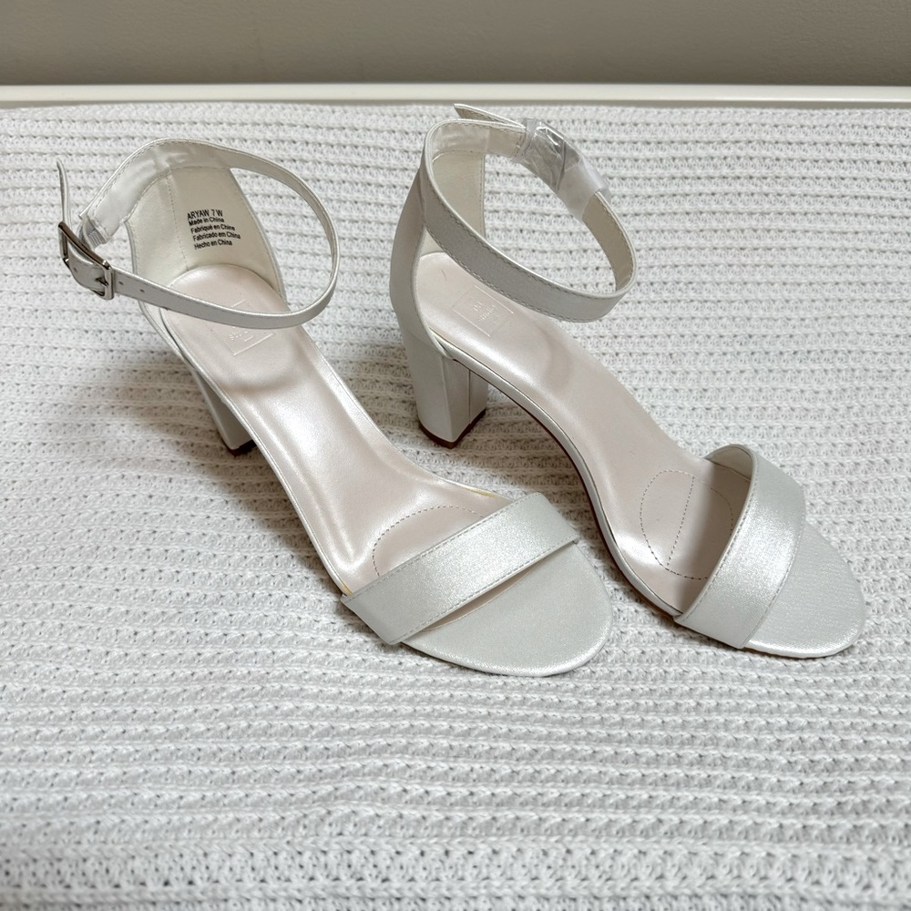 David’s Bridal Arya Wedding Heels